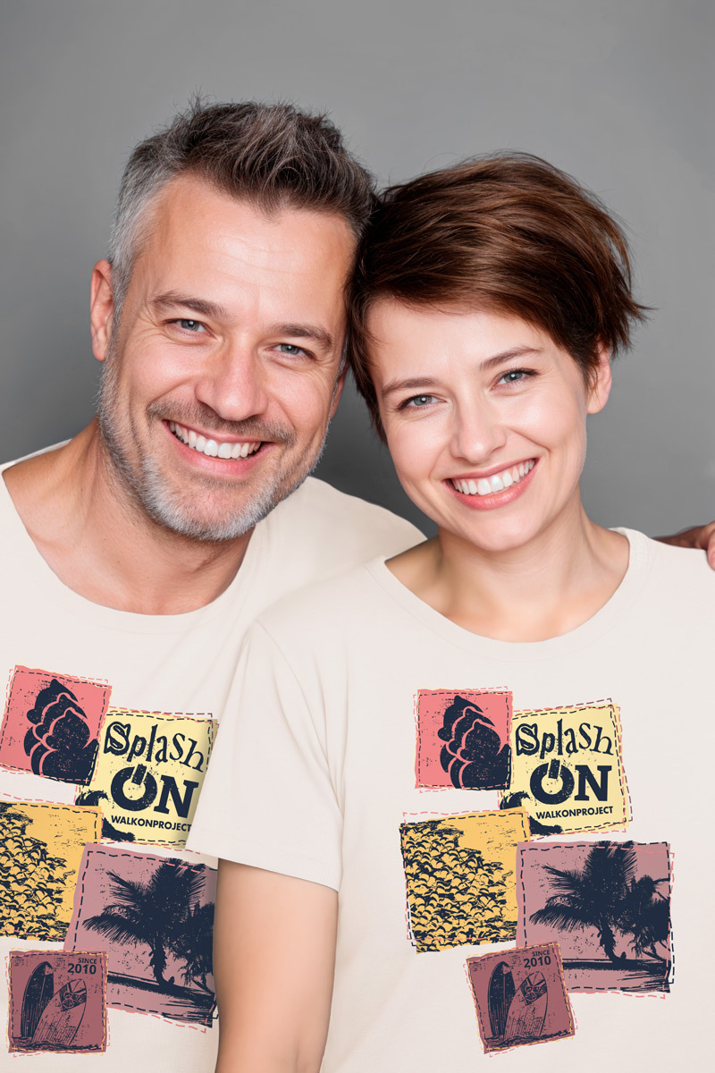 Camiseta Splash On   Unisex