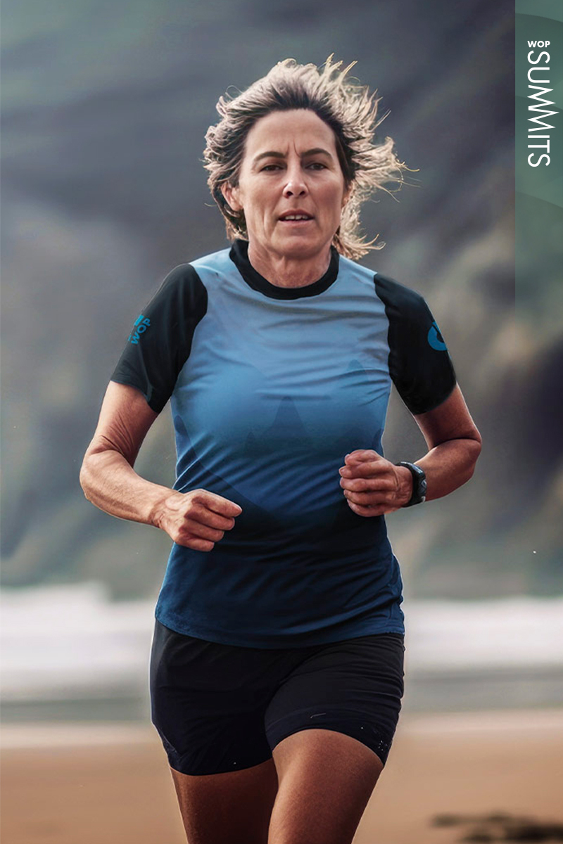 Camiseta técnica Peaks   Mujer