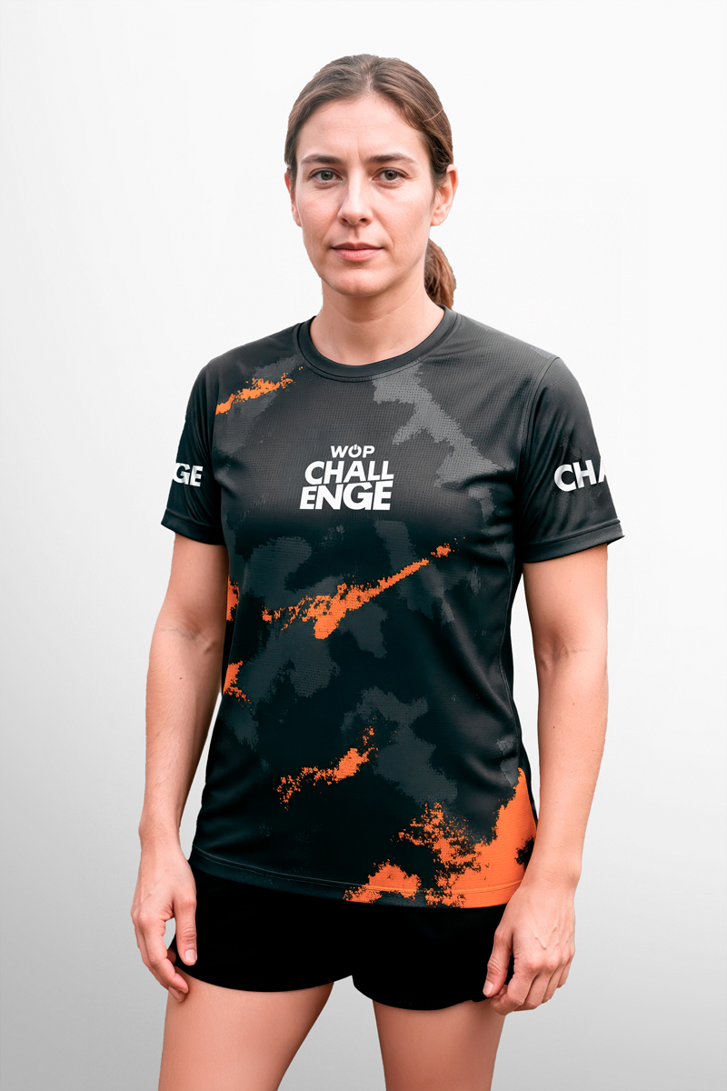 Camiseta técnica WOP Challenge 2025   Mujer