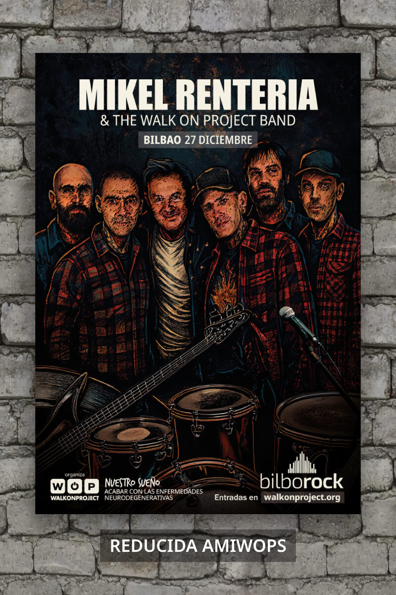 Entrada 'Mikel Renteria & The Walk On Project Band' Bilborock   Precio reducido AmiWOP