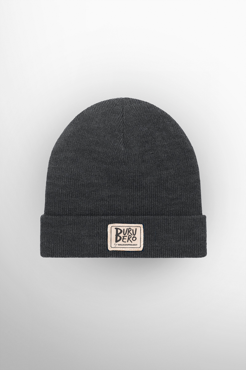 Gorro BuruBero gris jaspeado